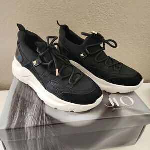 JLO Jennifer Lopez womens 7.5 Monisha lace up platform sneakers shoes nwb new